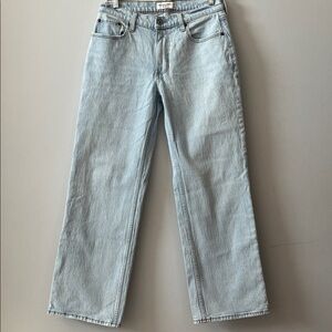 Abercrombie and fitch the baggy low rise 26 2s denim jeans women’s light wash